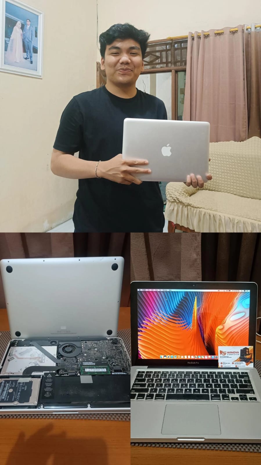Service Clean Instal MacOS &amp; Maintenance MacBook Pro MD101