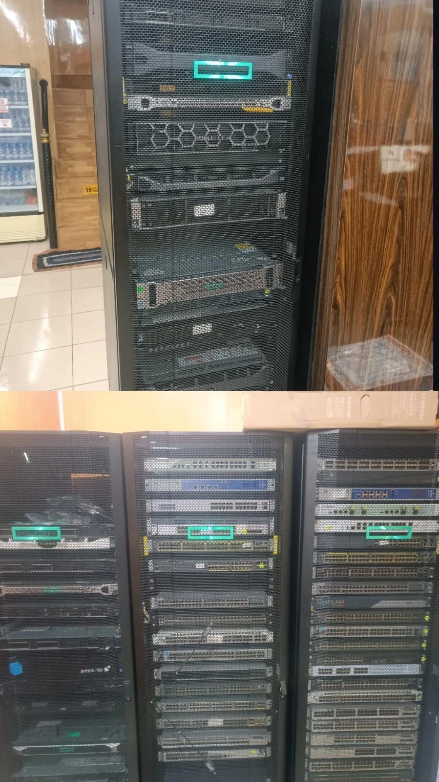 Instalasi Server NAS dan Data Center terpusat