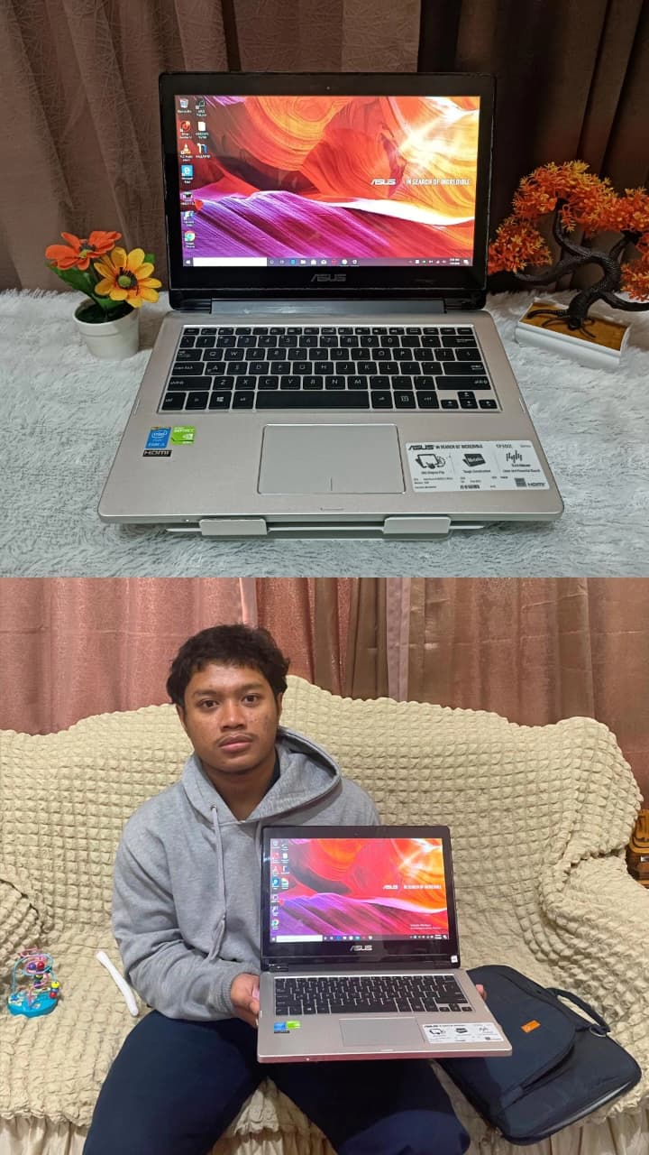 COD LAPTOP ASUS TP301LN 2in1 TOUCHSCREEN